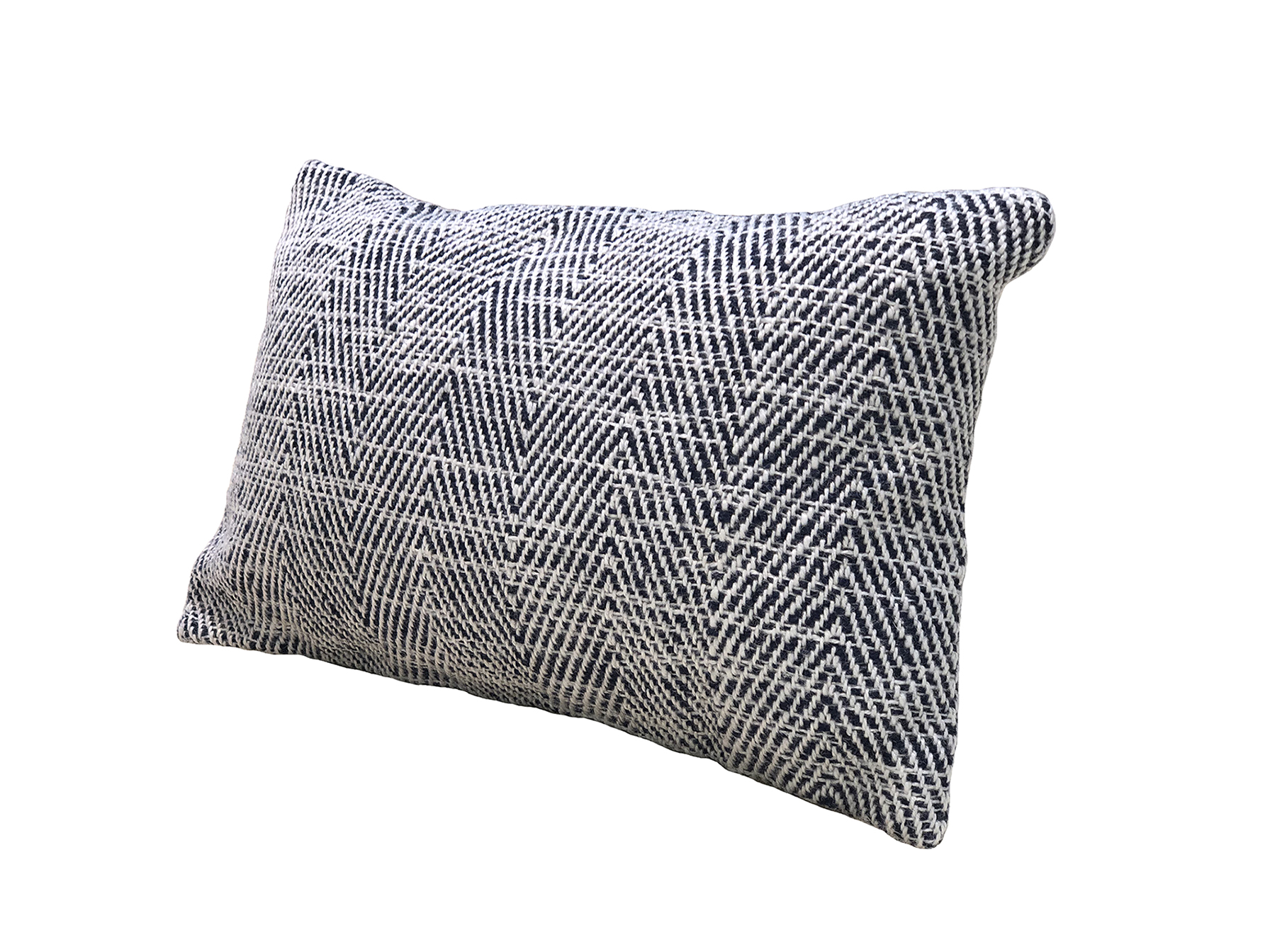 Blue Woven Cushion CS-248 - Versatile Indoor and Outdoor Use, Polyester Filling, 30X50cm Decorative polyester cushion CS-248, blue color, 30X50cm