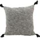 Black and White Color Polyester Cushion with Filler for Sofa, Office - CS 216 (60x60cm)