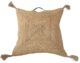 Decorative farmhouse jute cushion CS-195, 60X60cm