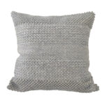 Comfortable polyester cushion CS-278, natural color, 60X60cm
