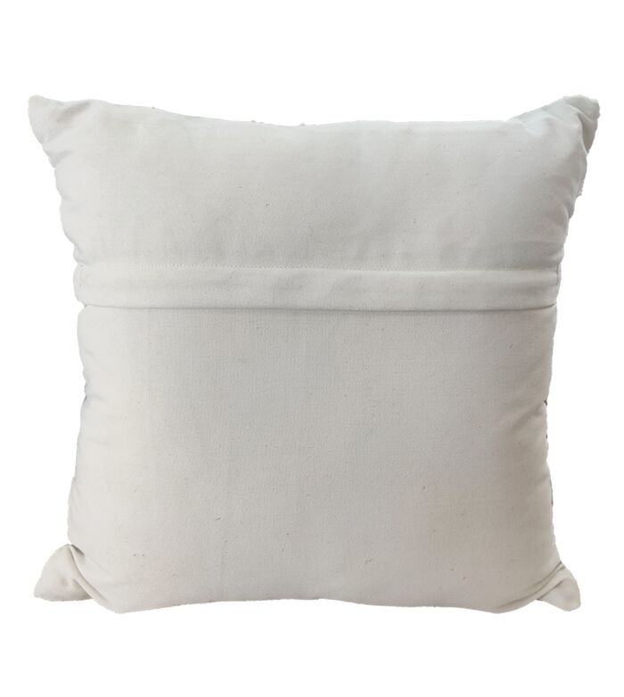 Modern farmhouse woven cushion CS-257 polyester cushion black and white color 60X60cm