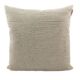 White Color Cotton Cushion with Filler for Sofa, Playroom, Couch - CS 202 (60x60cm)