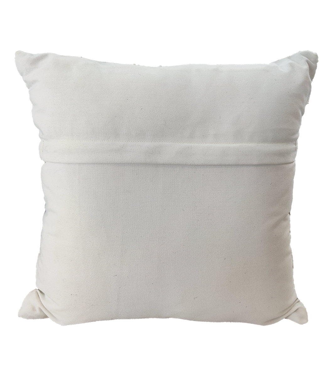 60X60 Black & White Polyester Cushion with Filler for Balcony, Couch, Floor - CS 255 (60x60cm) - الصورة 5