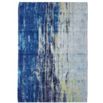 Elegant living room decor digital printed rug DD 013, 60x90cm, ideal for adding a sophisticated touch to small living spaces by Ramsha Carpets.