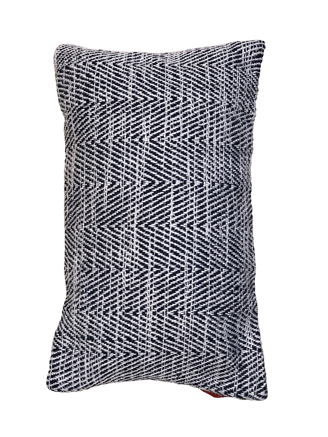 Polyester Cushion with Filler CS-248 - Handcrafted Blue Woven Design, 30X50cm Blue woven cushion CS-248 for indoor and outdoor use, 30X50cm