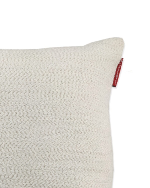 66-600x752 White Color Cotton Cushion with Filler for Cafe, Window Seat, Floor - CS 203 (60x60cm) - الصورة 2