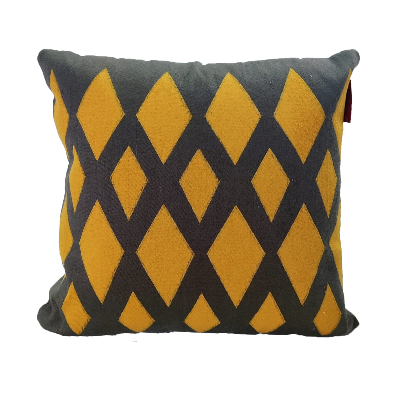 78u6ty6t7 Black & Gold Color Cotton Cushion with Filler for Window Seat, Cafe, Couch - CS 258 (45x45cm) - Image 1