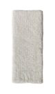 Modern fluffy shaggy rug MPS 01 in white, 200x300cm