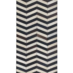 Stunning Coffee Color Drawing Room Leather Rug - LR 003 (80x200cm)