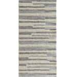 Natural Color Wool Woven Rug with Fringes - SR 053, (80x200cm)