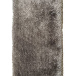 Grey color shaggy rug MPS 05, 80x200cm for stylish home decor