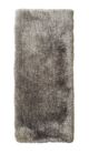 Grey color shaggy rug MPS 05, 80x200cm for stylish home decor