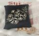 Soft and comfortable cushion in black, 45X45cm