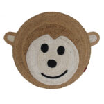 Amazing Handmade Braided Jute Round Rug: Add Charm To Kids Room - BR 049 (90cm)