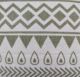 Light Green & White Color Cotton Cushion with Filler for Bedroom, Couch, Car - CS 183 (45x45cm) - الصورة 3