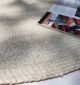 Stunning handmade braided round jute rug – BR 017 (150cm)
