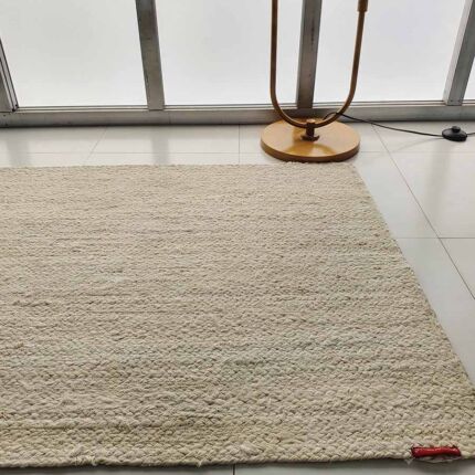 Stunning Handmade Bleach Color Indoor Decor Jute Floor Braided Rug - BR 019 (60x180cm)