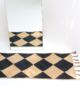 Braided rug showcasing timeless weaving, rustic charm, and durable craftsmanship.