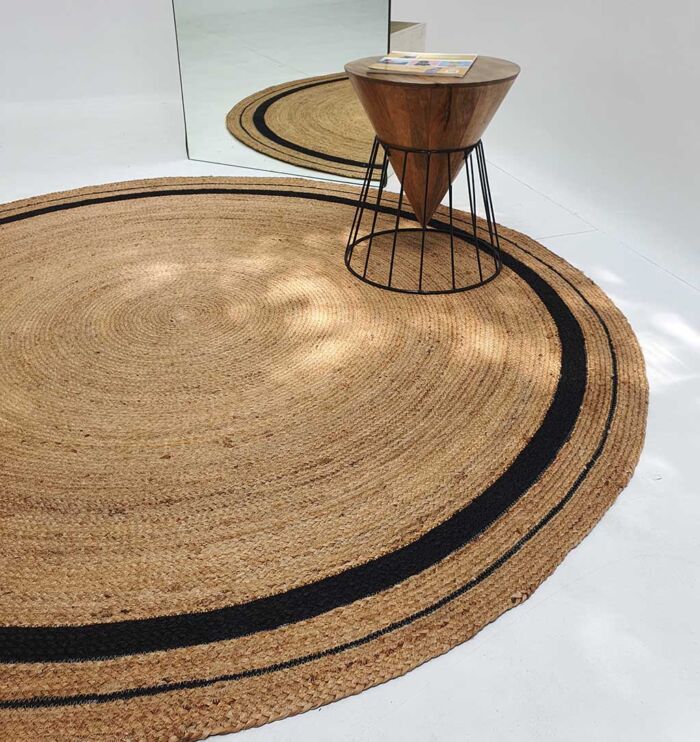 Durable braided rugs for modern home décor