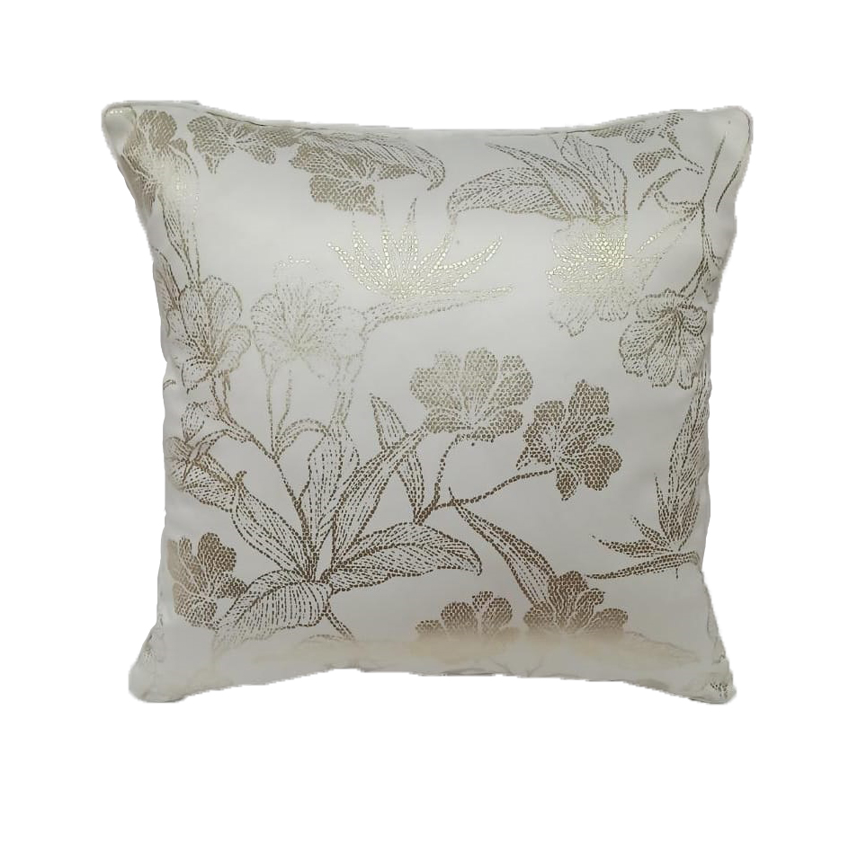 Cushion with Polyester Filling - White Color, Suitable for Home Decor, 45X45cm Cushion with polyester filling, white color, 45X45cm