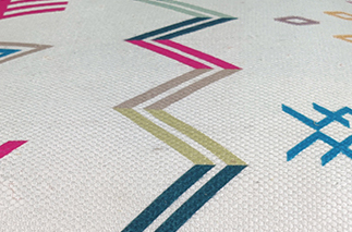 Decorative Playroom Pouf PF-103 Multi Color (50x50x30cm) Decorative playroom pouf PF-103, multi-color, 50x50x30cm - vibrant and fun by Ramsha Home.