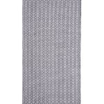 Grey Color Cotton Bedroom Decor Woven Rug - WR 002 (80x200cm)