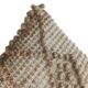 Chic 40x40cm handmade jute cushion in natural color, CS-049, with a woven design, suitable for parties and casual gatherings by Ramsha Home.