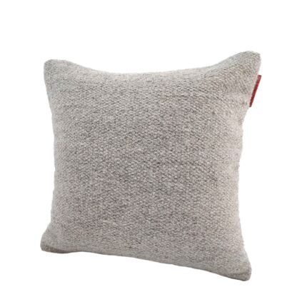 Comfortable 45x45cm grey wool cushion with filler, CS-142, suitable for sofa and outdoor settings by Ramsha Home.