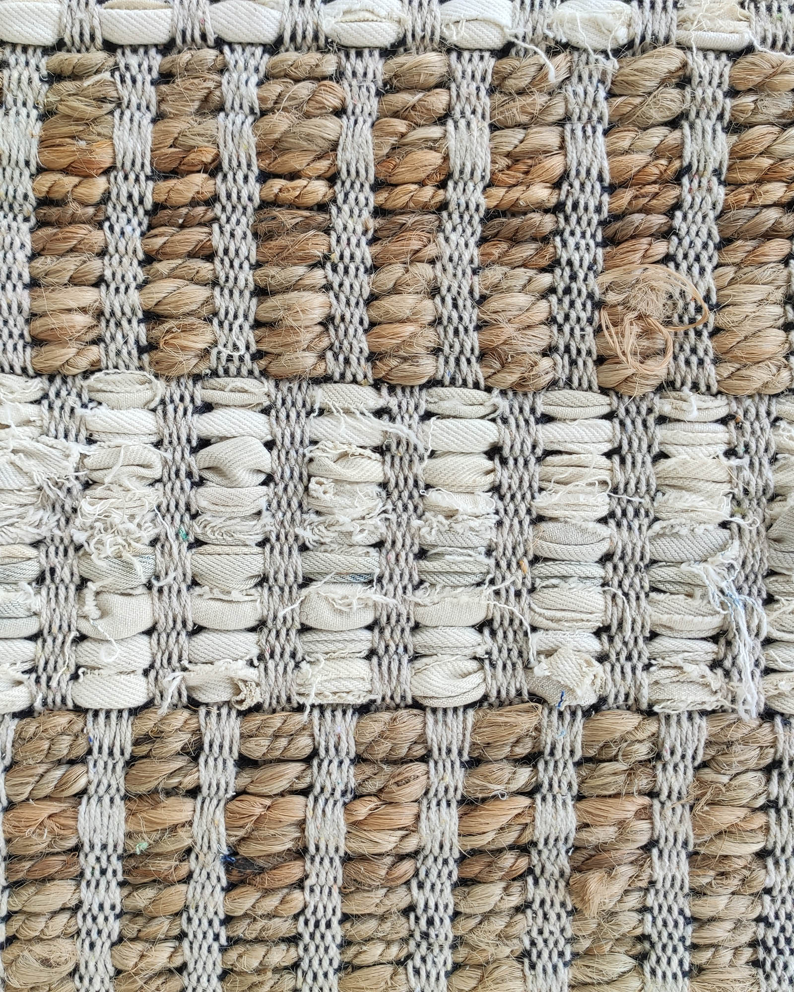 IMG_20220706_122817.jpg Natural & Pastel Color Farmhouse Woven Rug - WR 006 (80x200cm) - Image 4