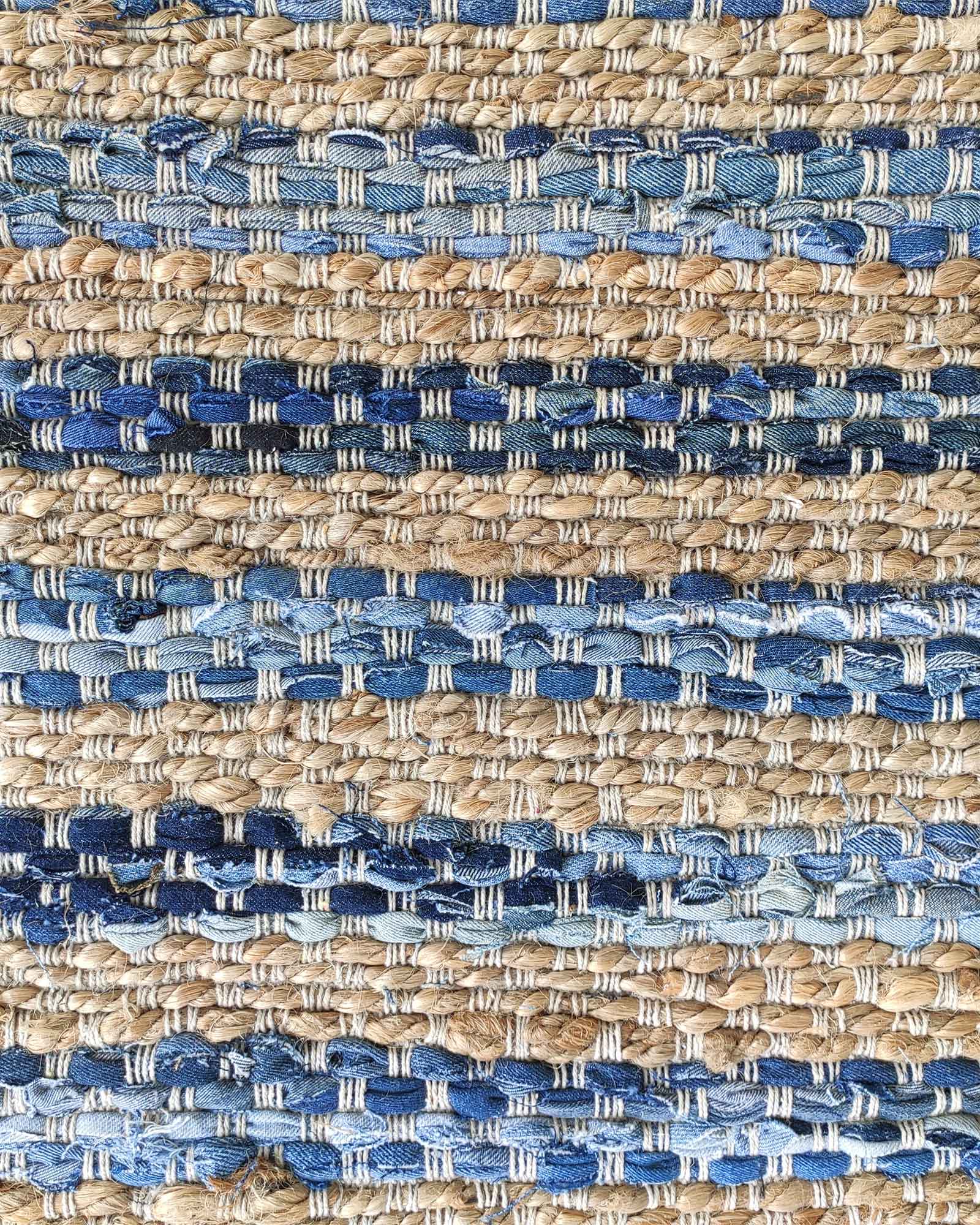 IMG_20220706_124745-1.jpg Blue Denim Cotton Home Decor Woven Rug - WR 010 (300x400cm) - Image 4