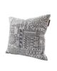 Light Blue & White Color Cotton Cushion with Filler for Bedroom, Couch, Car - CS 182 (45x45cm) - الصورة 2