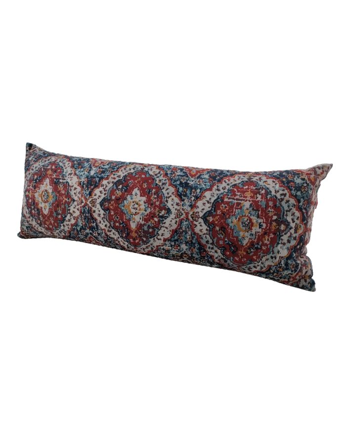 Multi Color Polyester Cushion with Filler for Floor, Hallway Cushion - CS 176 (30x90cm) - Image 2