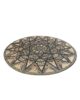 Luxurious Handmade Home Decor Braided Jute Printed Rug - BR 042 (90cm) - Image 3