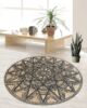 Luxurious Handmade Home Decor Braided Jute Printed Rug - BR 042 (90cm) - Image 5