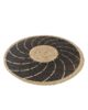 Luxurious Handmade Multi Color Braided Jute Floor Round Rug - BR 041 (90cm) - الصورة 3