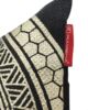 Black & Gold Cotton Cushion - CS 197 (45x45cm) - الصورة 3
