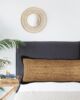 Natural & Black Color Jute and Cotton Cushion with Filler for Living Room, Hallway - CS 210 (30x90cm) - Image 5