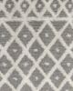 Natural & White Color Wool-Cotton Woven Rug - SRN 015 (170x240cm) - الصورة 3