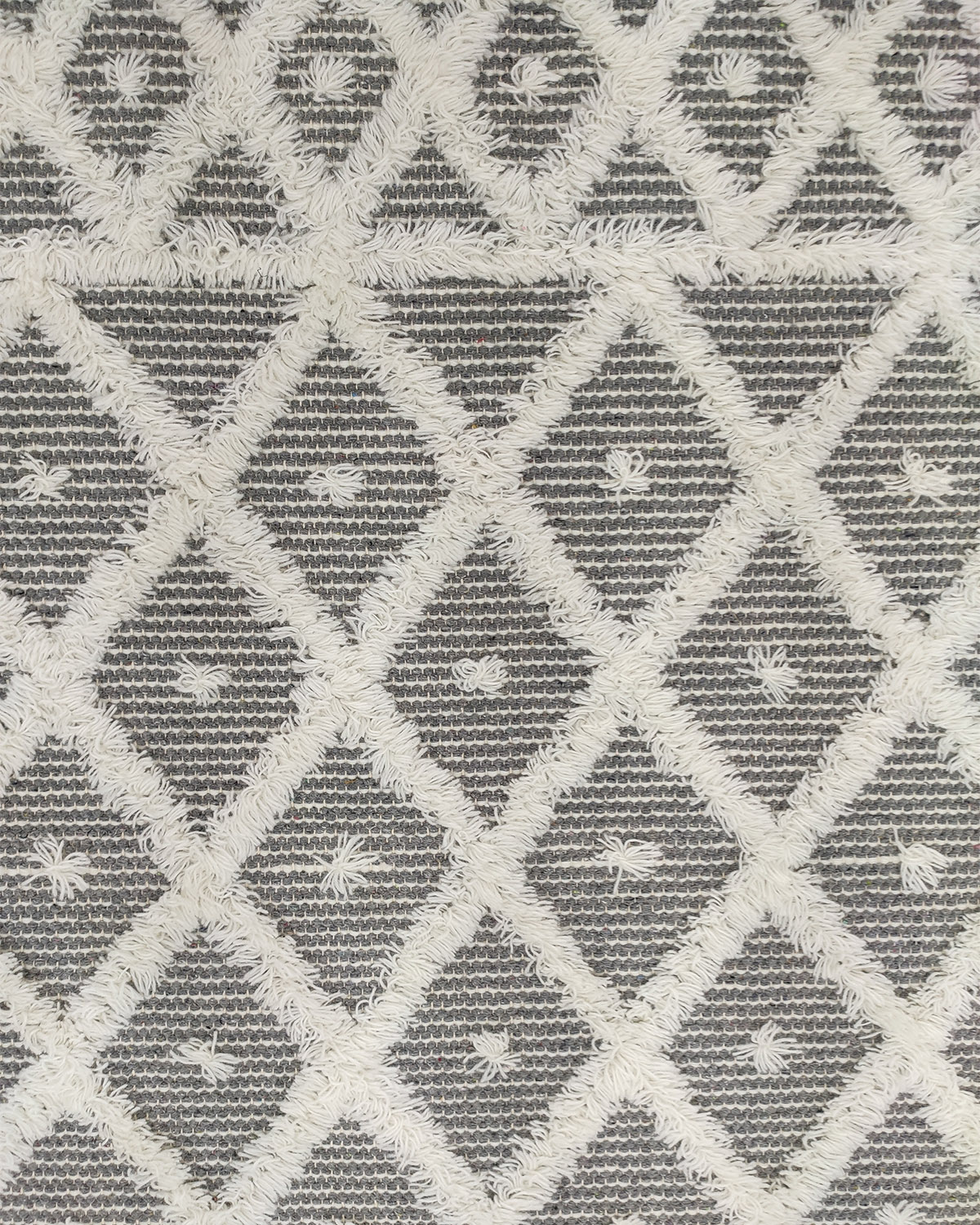 IMG_20221114_110456.jpg Natural & White Color Wool-Cotton Woven Rug - SRN 015 (170x240cm) - الصورة 3