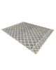 Natural & White Color Wool-Cotton Woven Rug - SRN 015 (170x240cm) - الصورة 2