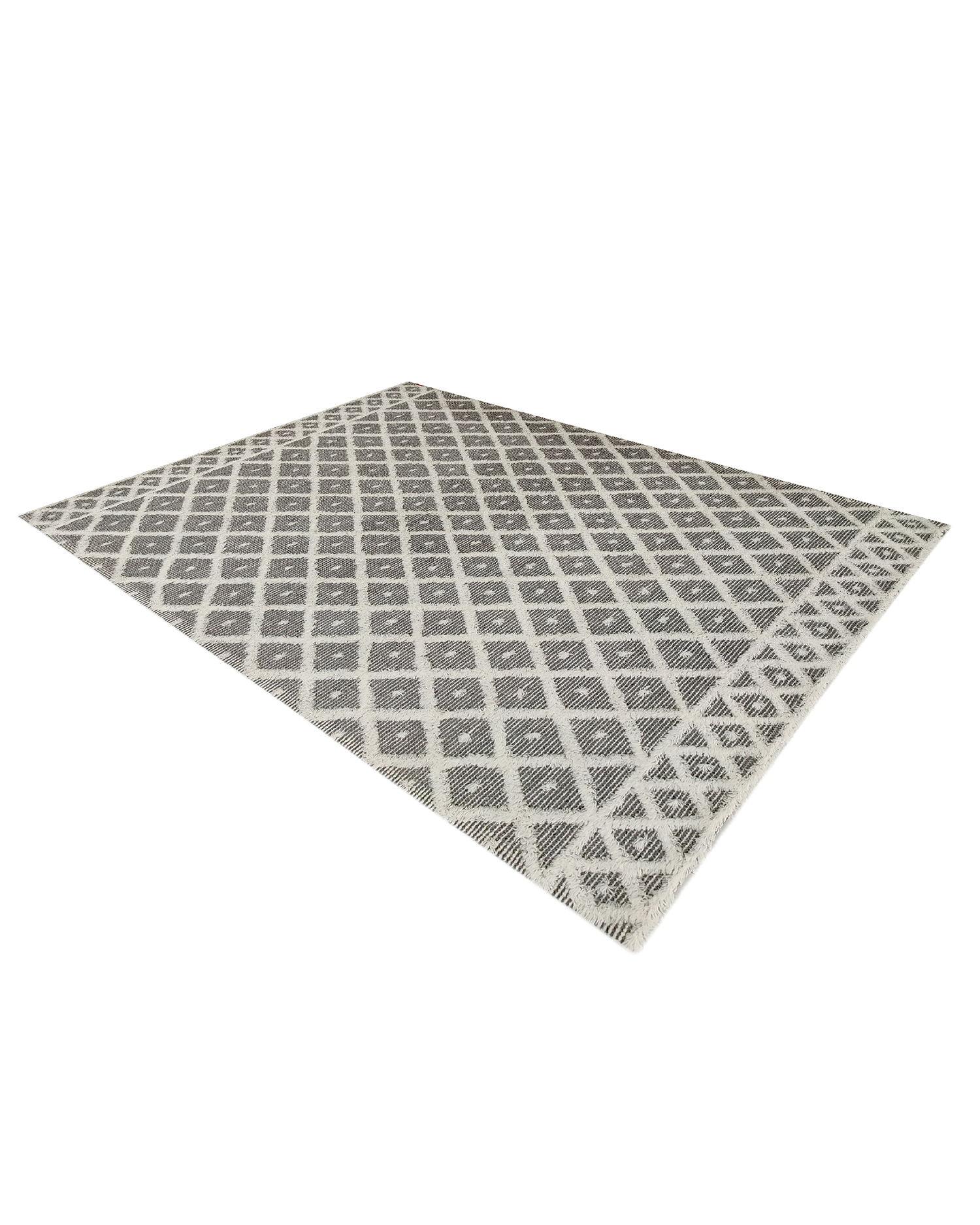 IMG_20221114_110459.jpg Natural & White Color Wool-Cotton Woven Rug - SRN 015 (170x240cm) - الصورة 2