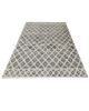 Natural & White Color Wool-Cotton Woven Rug - SRN 015 (170x240cm) - الصورة 4
