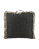 Black pouf for living room PF-084 By Ramsha Home