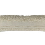 Natural Color Wool & Cotton Cushion with Filler for Bed, Couch - CS 218 (30x90cm)