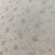 White & Gold Color Polyester Cushion with Filler for Living Room, Couch - CS 231 (45x45cm) - الصورة 4