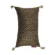 Black & Gold Color Polyester Cushion with Filler for Window Seat, Bed, Floor - CS 230 (30x50cm) - الصورة 6