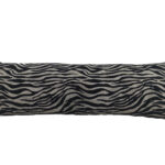 Black & White Color Cotton Cushion with Filler for Bench, Sofa - CS 229 (30x90cm)