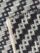 Black & White Color Living Room Decor Polyester Woven Rug - WR 031 (170x240cm) - Image 3