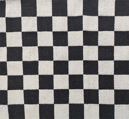 IMG_20230208_111233.jpg Black & White Decorative Woven Rug - WR 029 (80x200cm) - الصورة 3