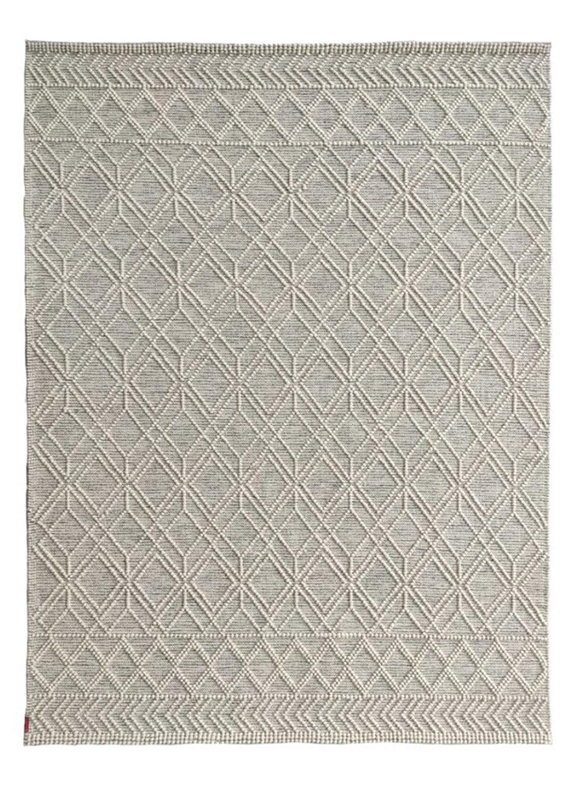 Natural White Color Woven Rug - SRN 019 (250x350cm) by Ramsha Home Natural White Color Woven Rug - SRN 019 (250X350cm)